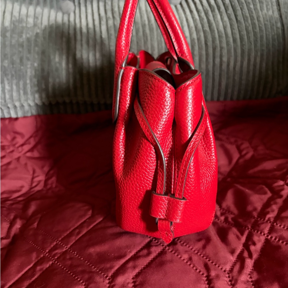 Kate Spade Vibrant Red mini Dumpling bag - Picture 4 of 7